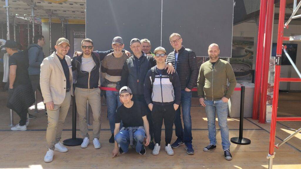 Team Interfama auf der Bauma 2025